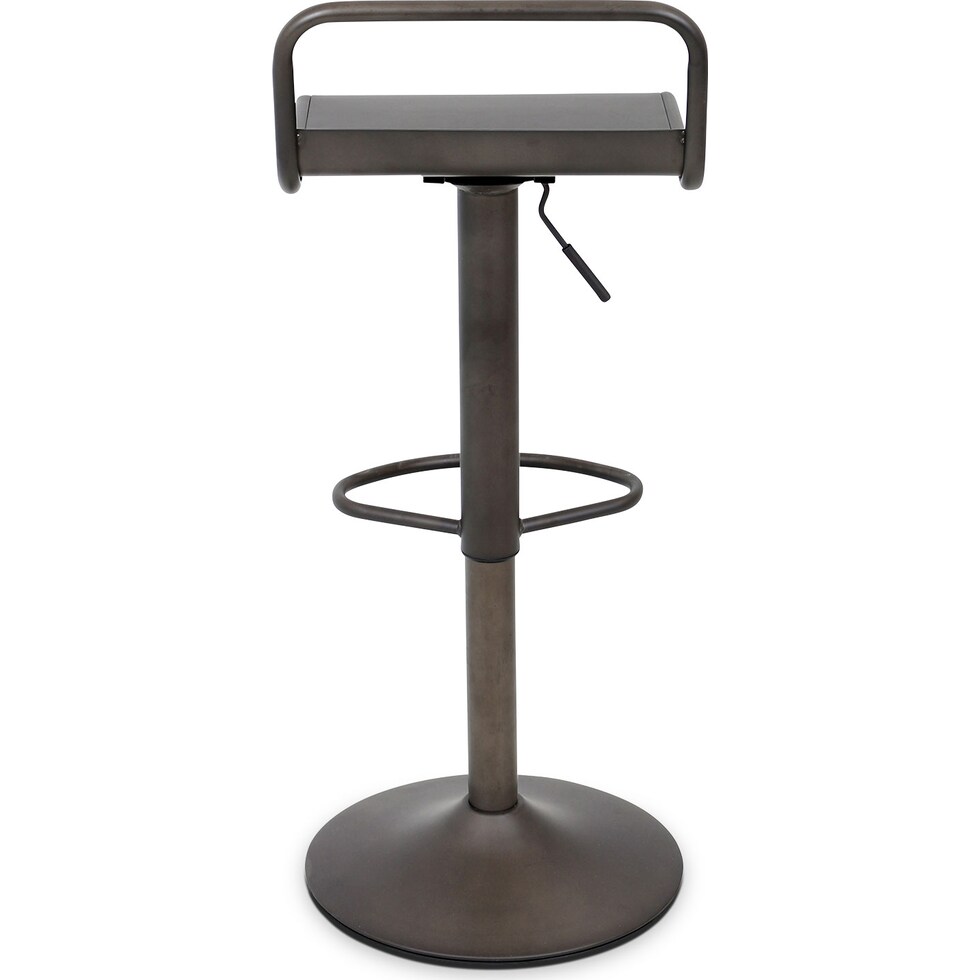 duran black bar stool   