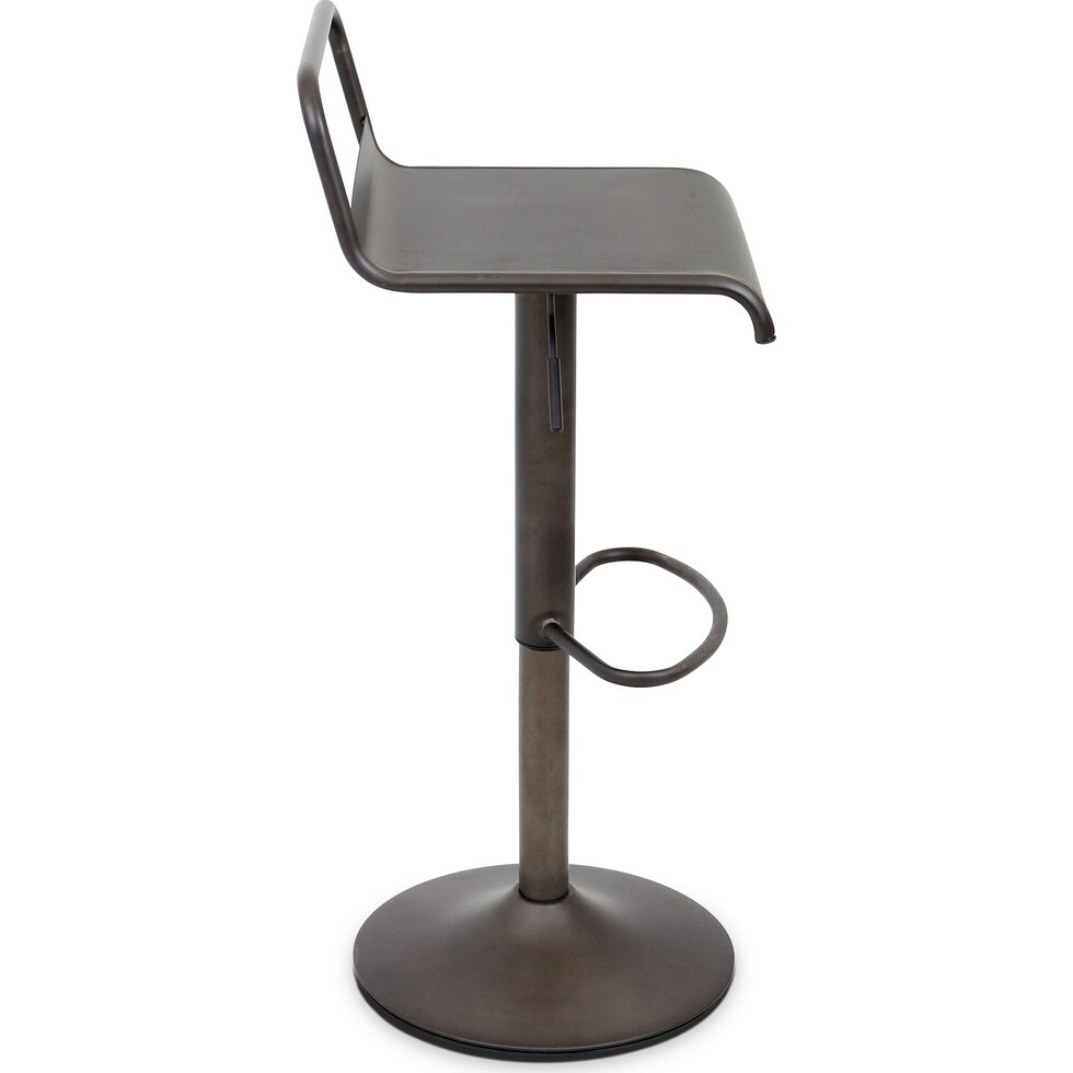 duran black bar stool   