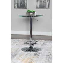 dustin silver dining table   