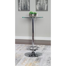 dustin silver dining table   