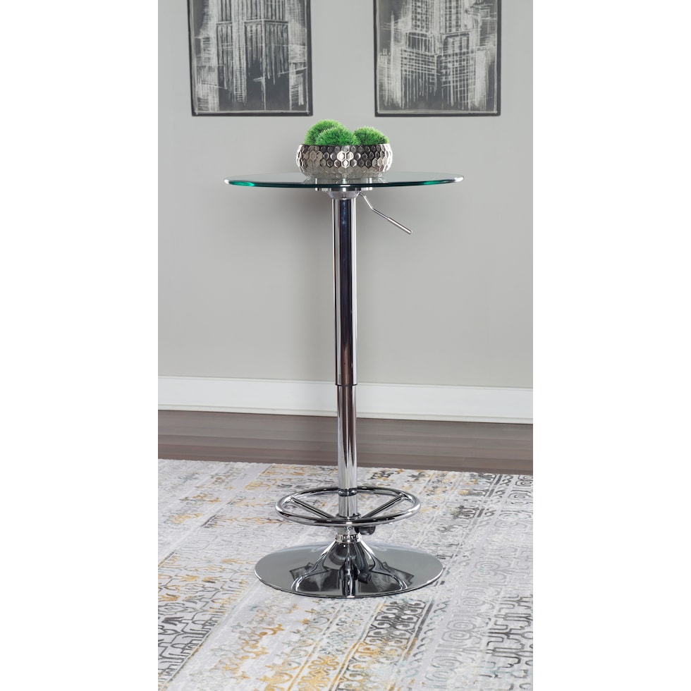 dustin silver dining table   