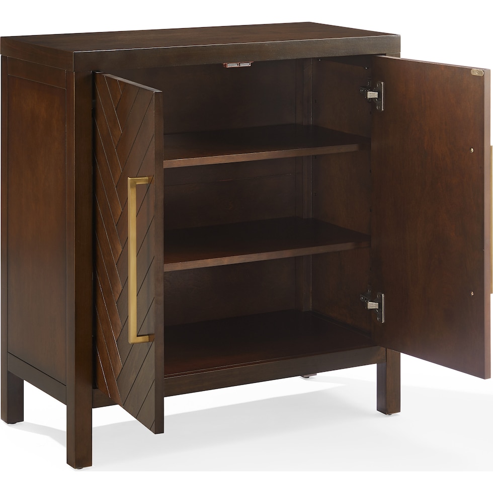 dutton dark brown cabinet   