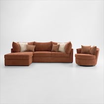 dylan orange  pc living room   