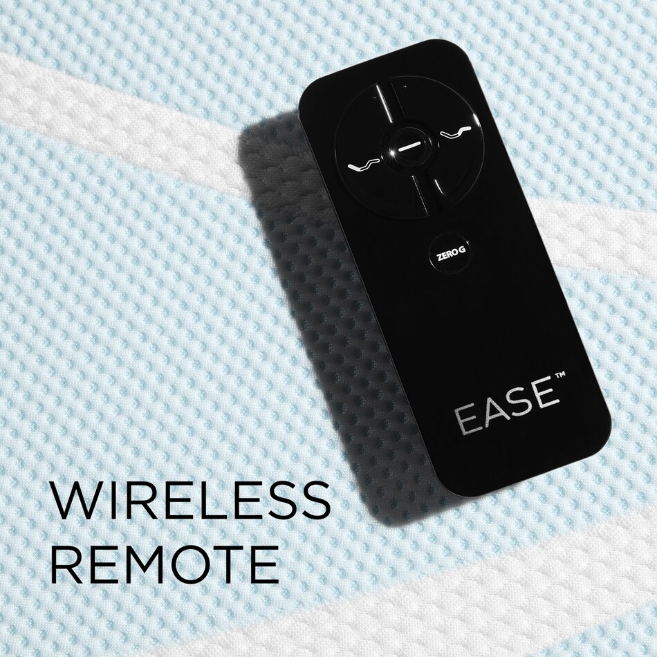 ease  gray twin xl adjustable foundation   