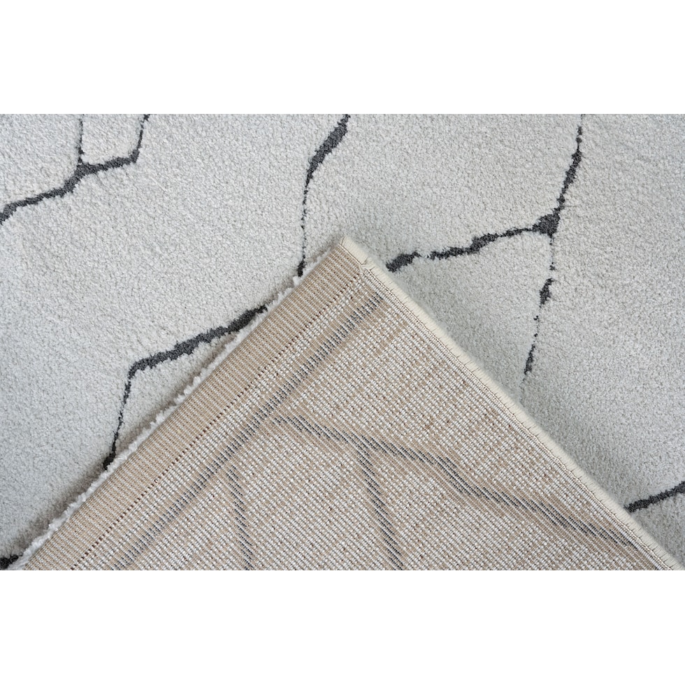 eastmoor white area rug  x    