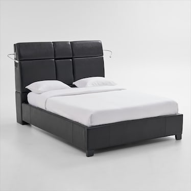 Eclipse Upholstered Bed with Bluetooth® Speakers