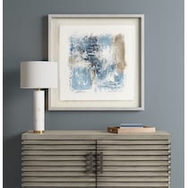 eden blue wall art   