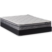 eden white twin mattress foundation set   