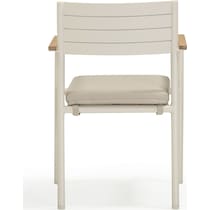 edgartown white outdoor chair set   
