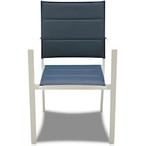 edgewater blue outdoor chair set   