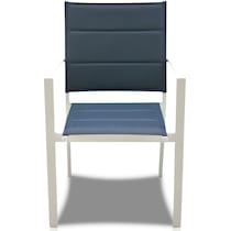 edgewater blue outdoor chair set   