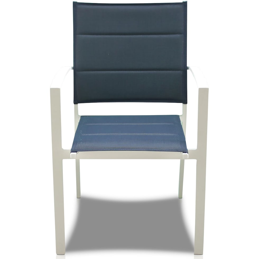 edgewater blue outdoor chair set   