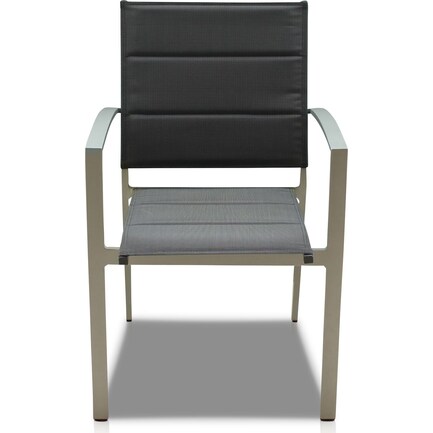 Edgewater Set of 4 Outdoor Chairs - Gray
