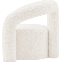 edmonda cream accent chair   