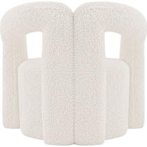 edmonda cream accent chair   