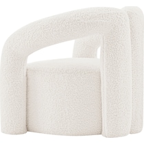 edmonda cream accent chair   