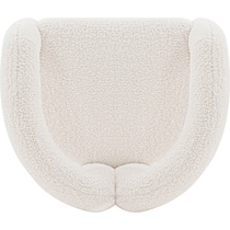 edmonda cream accent chair   