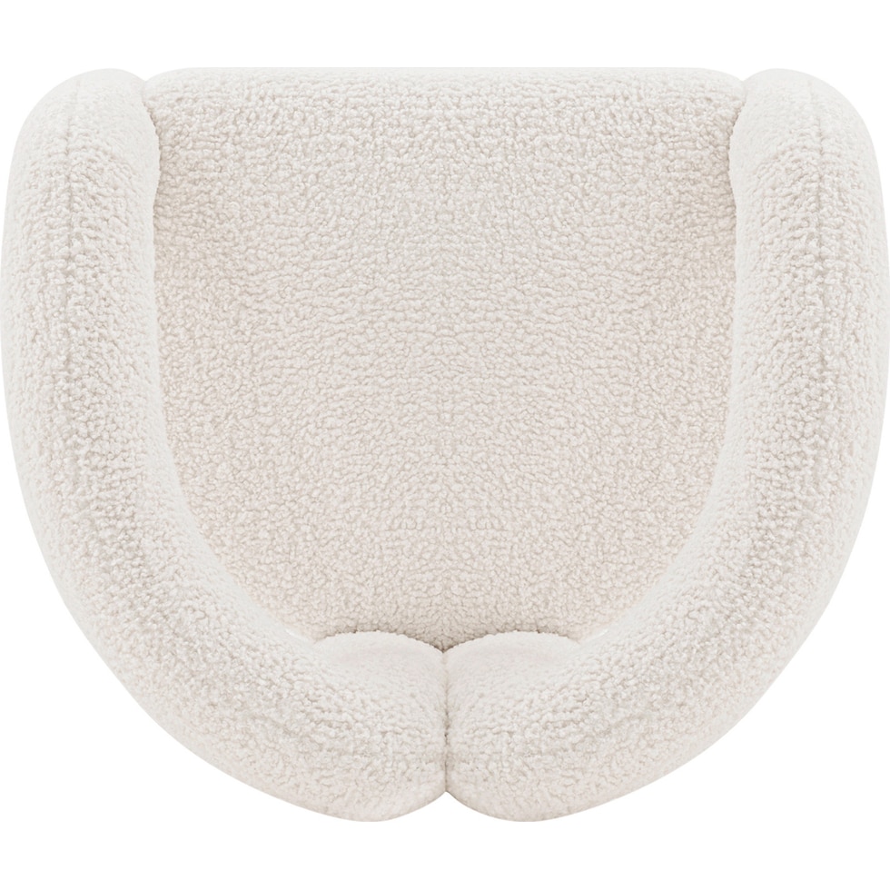 edmonda cream accent chair   