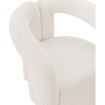 edmonda cream accent chair   
