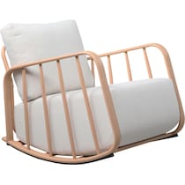 el paso terracotta cream rocking chair   