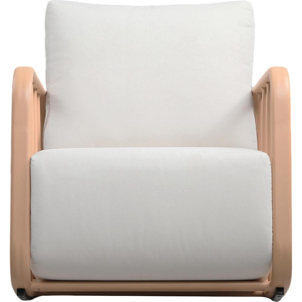 el paso terracotta cream rocking chair   