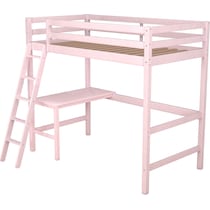 elara pink twin bed   