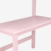 elara pink twin bed   