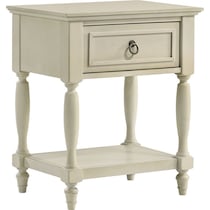 eleanora white nightstand   