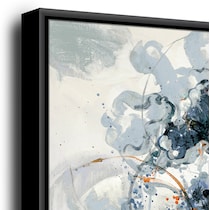 electric harmony blue wall art   