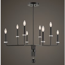 elegance black chandelier   