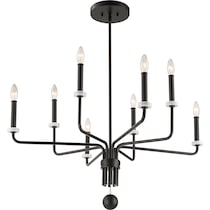 elegance black chandelier   