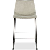 eli gray counter height stool   