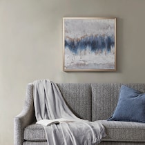 elia blue gray wall art   