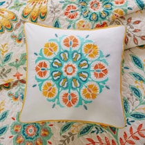 eliana multicolor full queen bedding set   