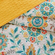 eliana multicolor full queen bedding set   