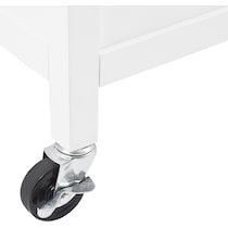 elio white kitchen island   