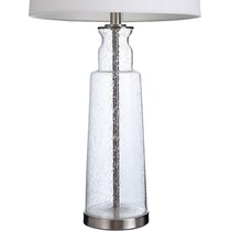 elior glass table lamp   
