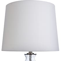 elior silver table lamp   
