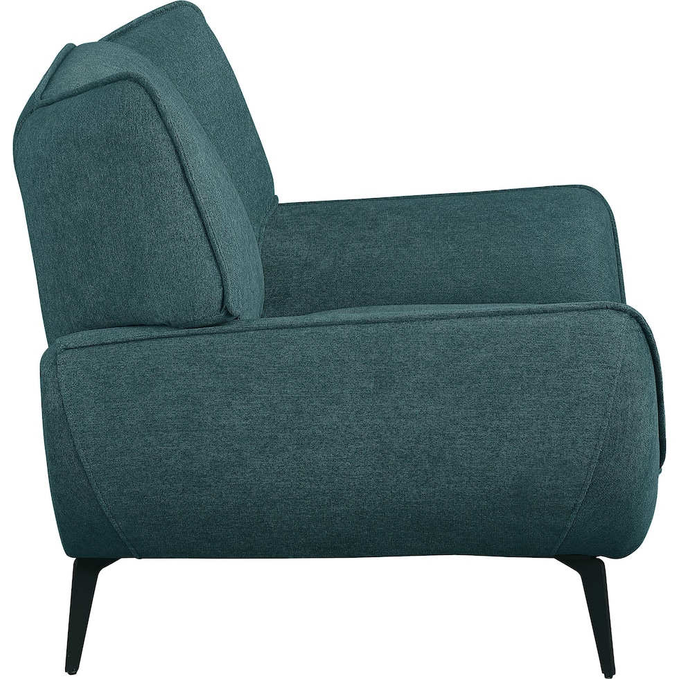 elizabeth blue accent chair   