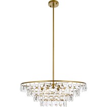 ella gold chandelier   