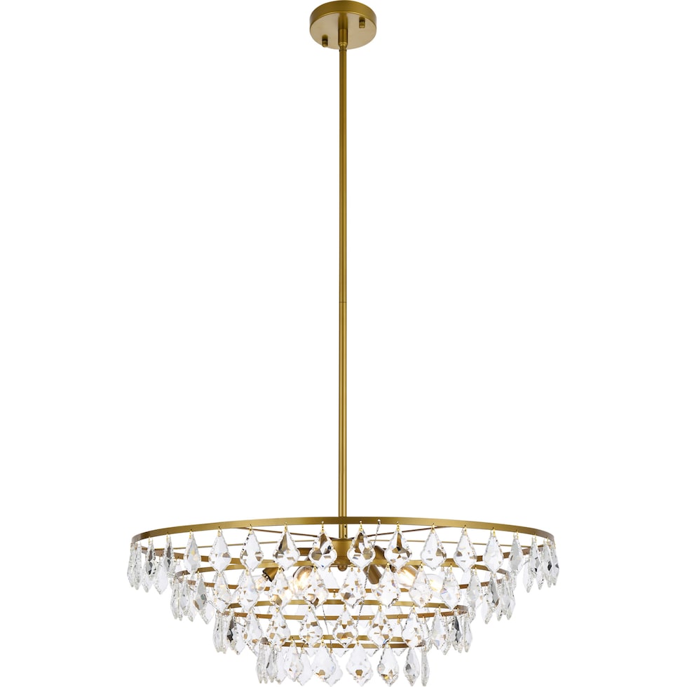 ella gold chandelier   