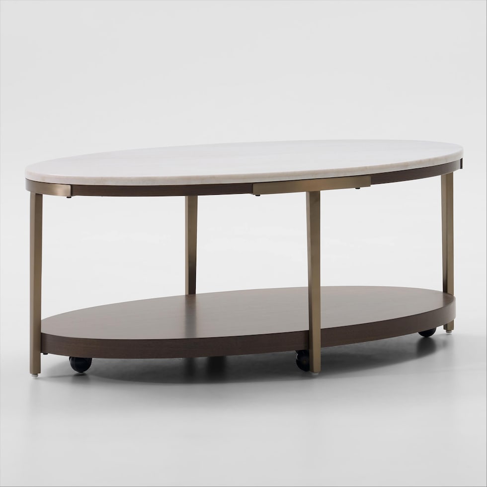 elle occasional cherry coffee table   