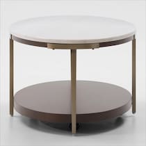 elle occasional cherry coffee table   