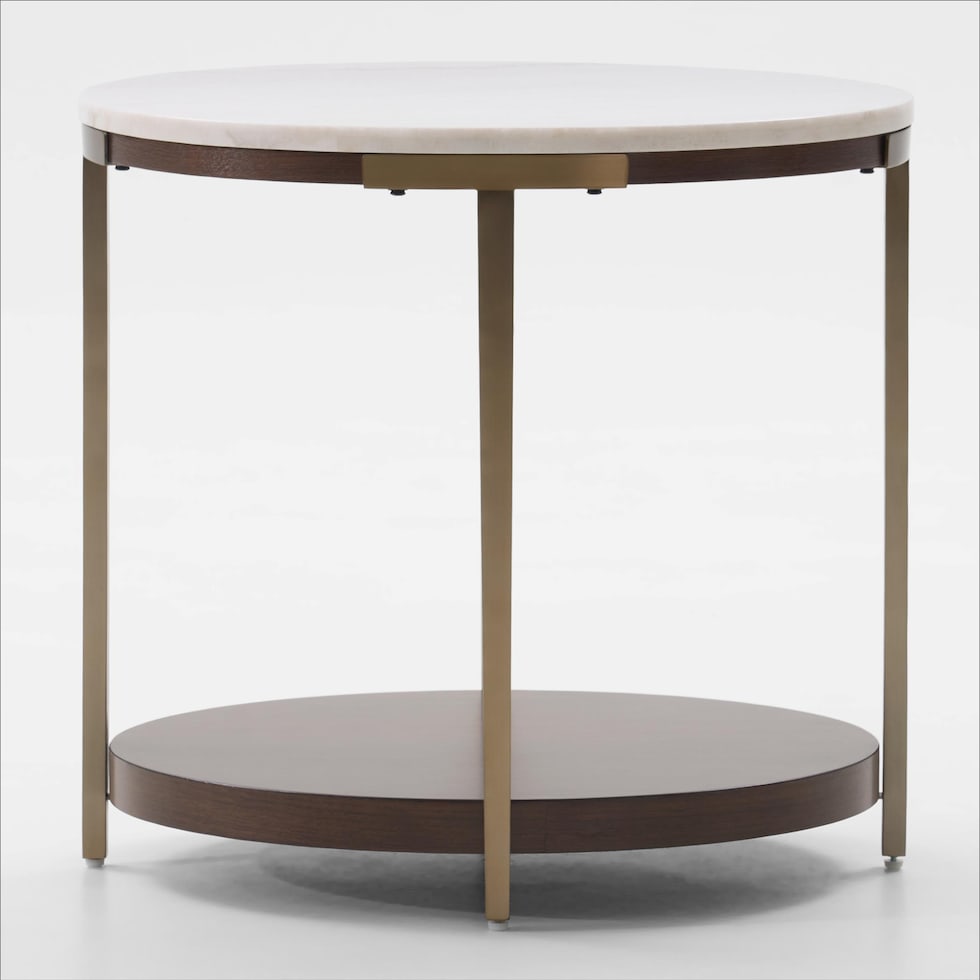 elle occasional cherry end table   