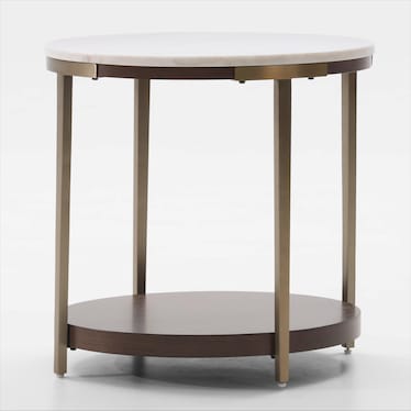 Elle Oval End Table