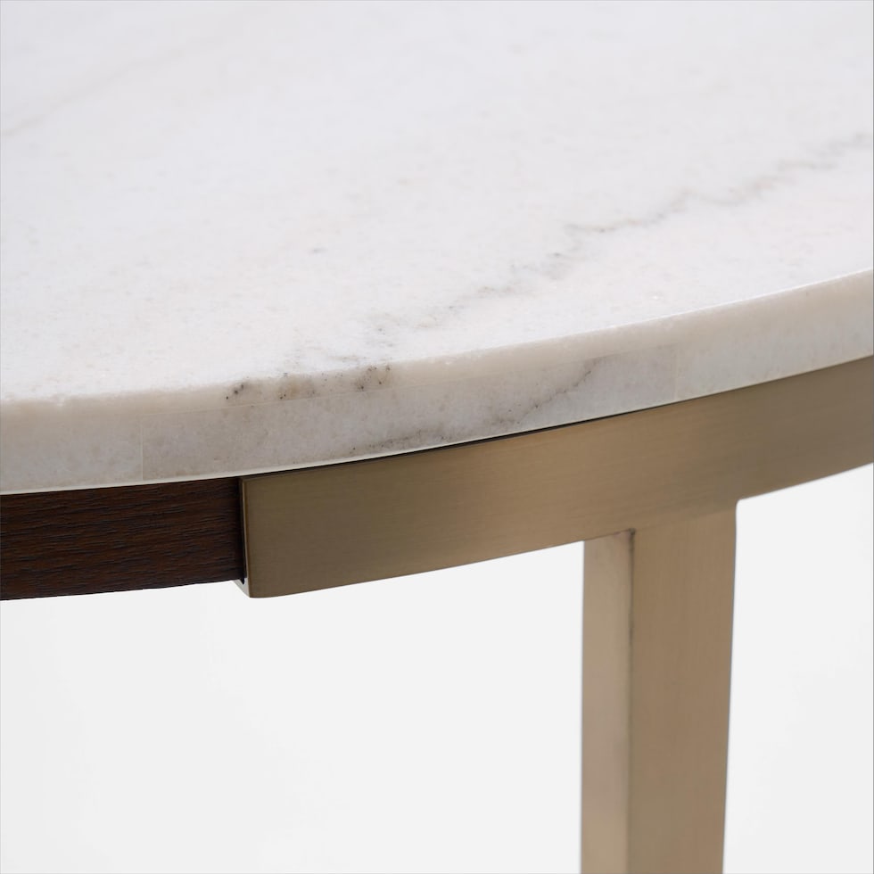 elle occasional cherry end table   