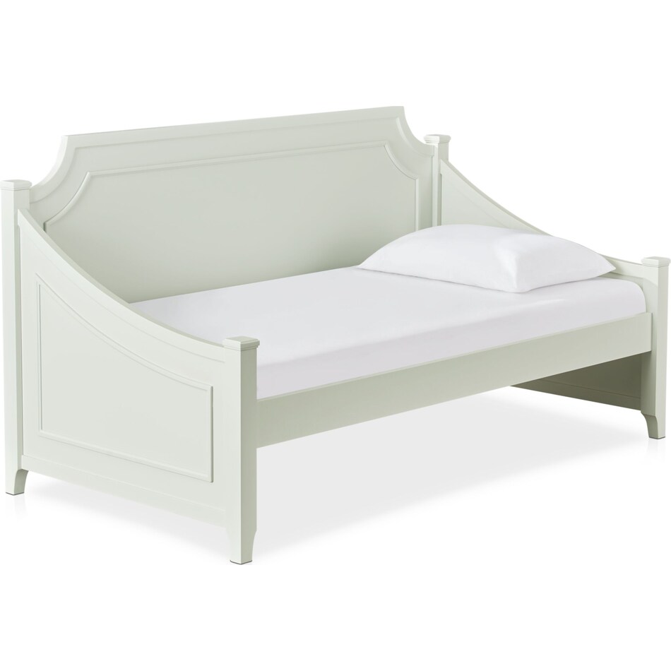 elle gray twin daybed   