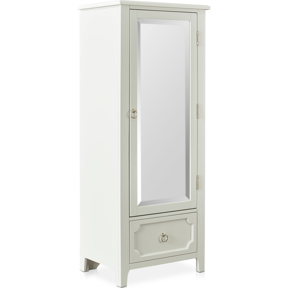 elle gray wardrobe   