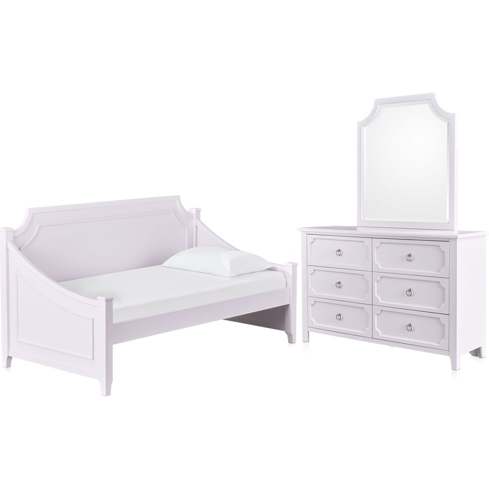 elle purple  pc twin bedroom   