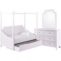 elle purple  pc twin bedroom   